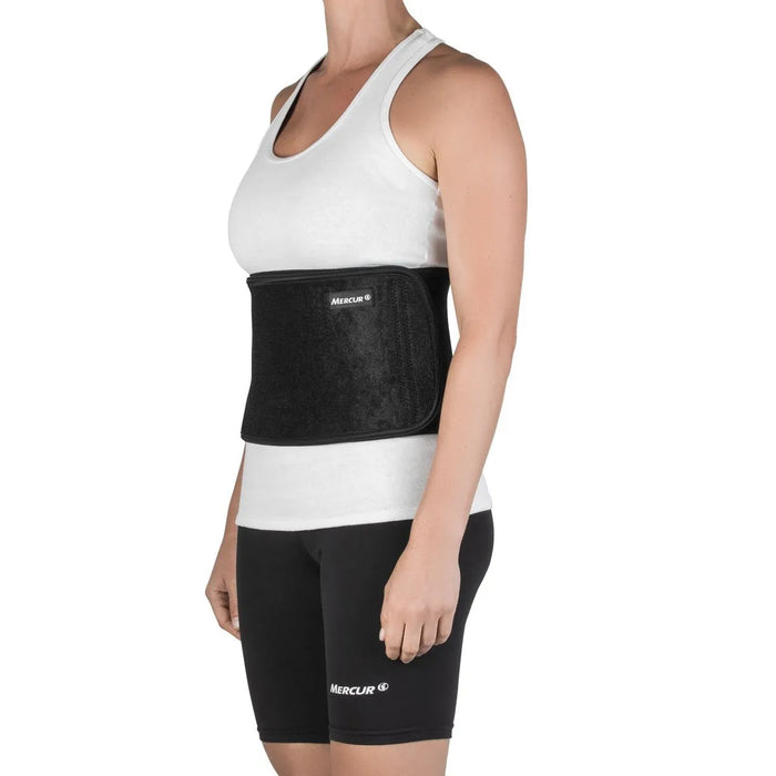 Faixa Abdominal com Hastes Flexíveis Ajustável Neoprene Mercur