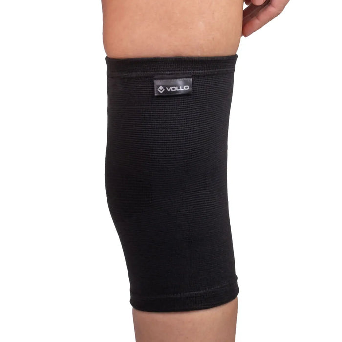 Joelheira Elástica Bilateral de Fibra de Bambu Vollo