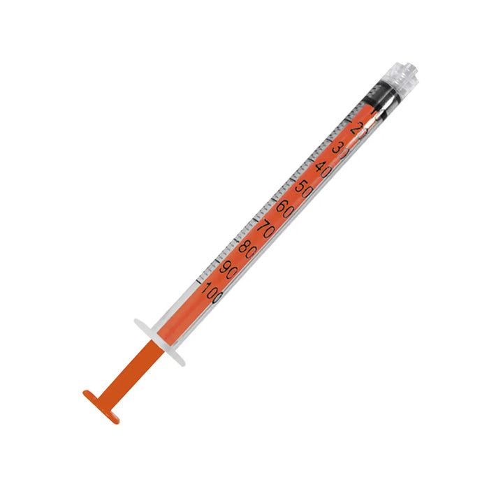 Kit Seringa Descartável Insulina 1ml Sem Agulha Luer Slip SR - 50 unidades