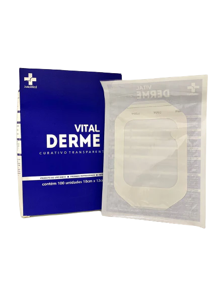 Vital  Derme Curativos Transparentes 10cm x 12cm Unidade