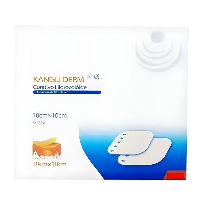 Curativo Hidrocolóide 10cmx10cm Kangli Derm Vita Medical Unidade