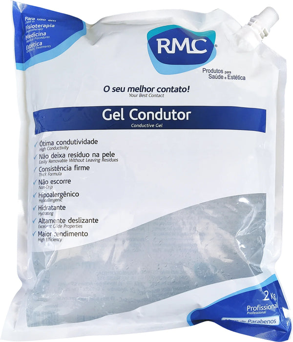 Gel Clinico Condutor Incolor Sache 2 kg Para Meios de Contato RMC