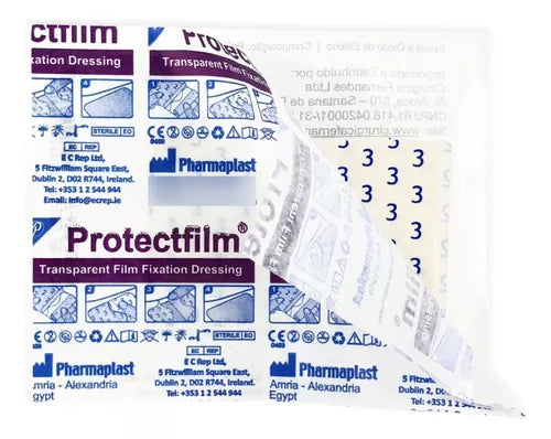 Curativo Filme Transparente 5 x 7,5 Protecfilm Pharmaplast