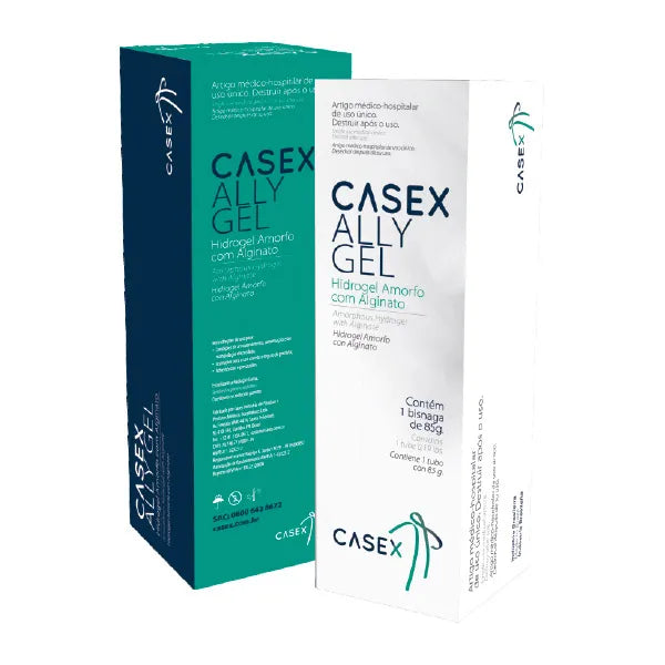 Pomada Casex Ally Gel Curativo Hidrogel Amorfo Com Alginato 85g