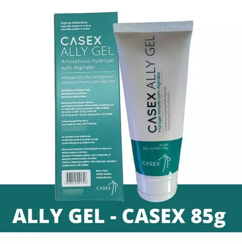 Pomada Casex Ally Gel Curativo Hidrogel Amorfo Com Alginato 85g