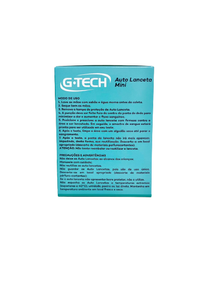 Auto Lanceta Automática G-tech 28G 100un