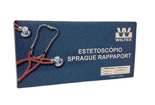 Estetoscopio Sprague Rappaport Preto Wiltex