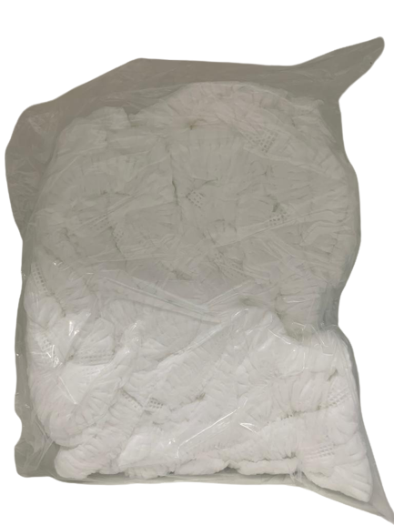 Propé Sapatilha Descartável Branco Pacote com 100 Unidades