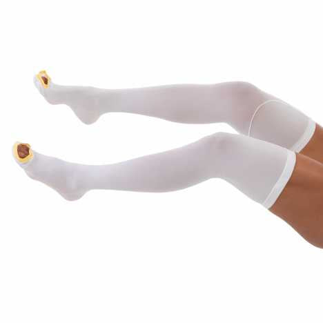 Meia Venosan  AGH 7/8 Venosan 18mmHg Pé Aberto Branca Estéril