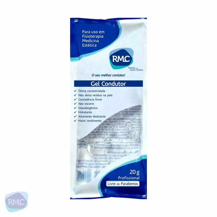 Gel Clinico Condutor Incolor Sache 20 gr Para Meios de Contato RMC