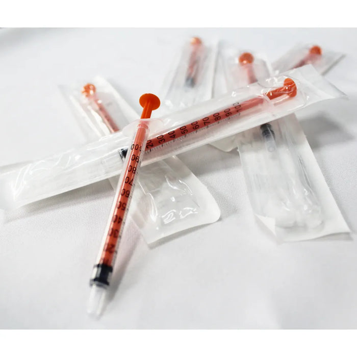 Kit Seringa Descartável Insulina 1ml Sem Agulha Luer Slip SR - 50 unidades