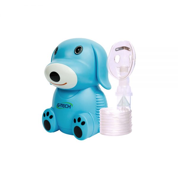Nebulizador e Inalador Infantil Nebdog Azul