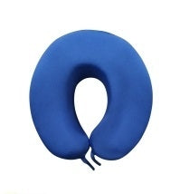 Apoio Cervical Comforto Espuma Azul