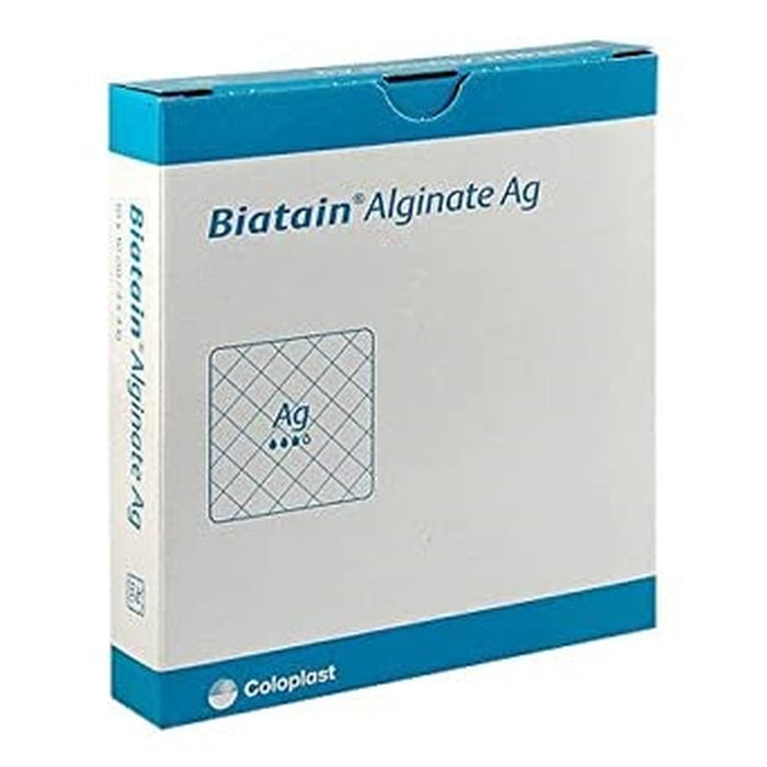 Curativo De Alginato Macio Com Prata - Biatain Alginate Ag  10 x 10 cm Ref:3760
